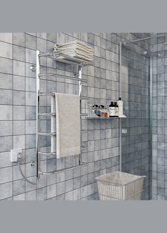 Рушникосушарка Скоба з полицею 900х530/7 EL рег. Kosser (358500697)