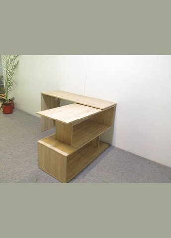 Стол компьютерный поворотный с полками Джеко 1200 (MZN-031031) М-ЗОН (353499961)