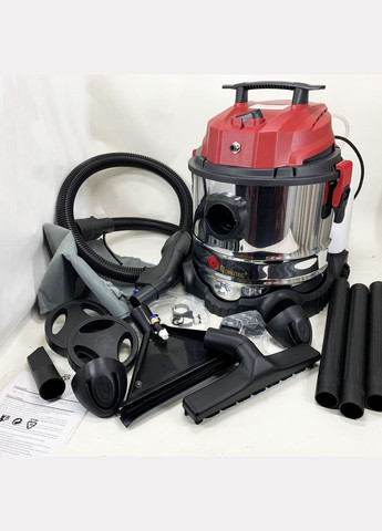 Пилосос промисловий, миючий MS-4414, будівельний 3000W, об'єм бака 20 л Domotec (369963217)