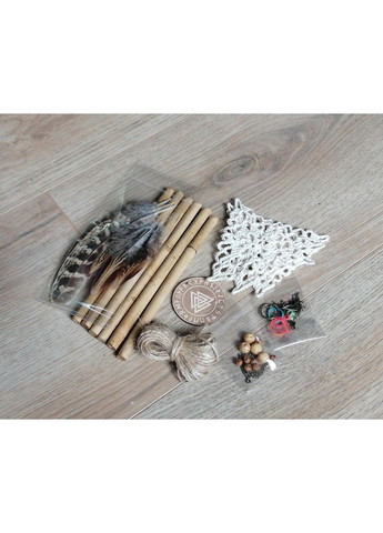 Авторский эко-набор для творчества "Ловец снов "Пирамида Валькнут". Набор для творчества с пошаговой инструкцией Dream Studio (363057548)