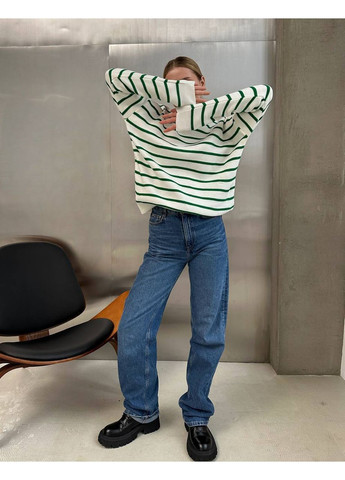 Зеленый женский свитер турция Osoblyva