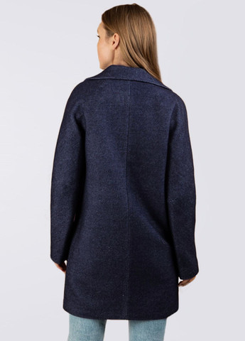 Синее Повседневный, Кэжуал пальто демисезоное Egostyle в полоску