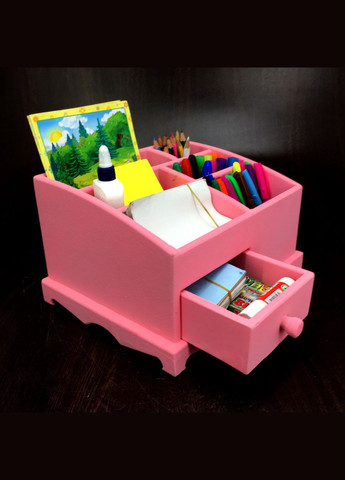 Органайзер настільний з дерева Такседо барбі (КНЦ-006850) No Brand (328225535)