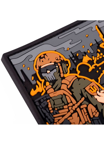 ПВХ Патч "Lifestyle" на липучке Vik-Tailor (367623956)