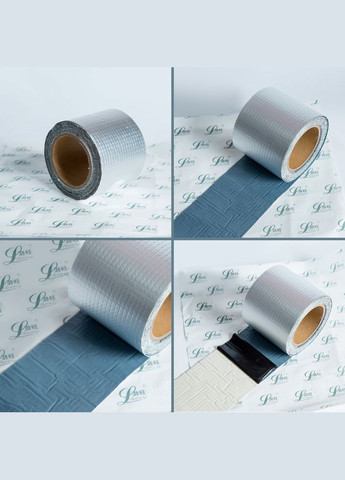 Бутылкаучуковая лента герметизирующая фольгированная 15см*10м*1,5мм утолщенная HF (327041454)