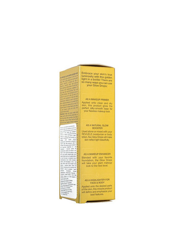 Сироватка для сяйва шкіри обличчя та тіла Golden Hour, 20 мл REVUELE (367989260)