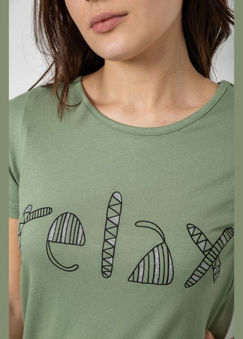 Футболка жіноча з принтом Ager 244R610 - (319359621)