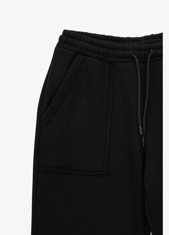 Черные кэжуал демисезонные брюки No Brand