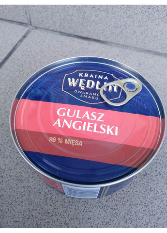Тушенка Gulasz Angielski 300г Kraina Wedlin (356671411)