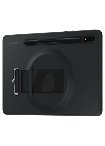 Чохол-накладка Strap Cover для Galaxy Tab S7 SM-T870/SM-T875/Tab S8 SM-X700/SM-X706 Black (EF-GX700CBEGRU) Samsung (336955173)