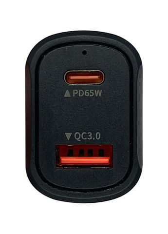 Автомобільний зарядний пристрій XON MaxCharge Type-C 65W (1 x PD65) + QC3.0 Black (CM1A1C65WB 3494) XON E-Tech (303428963)