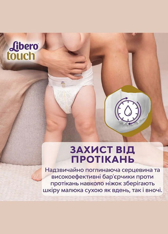 Подгузники на липучках Touch 7 (16-26 кг), 32 шт. Libero (327223318)