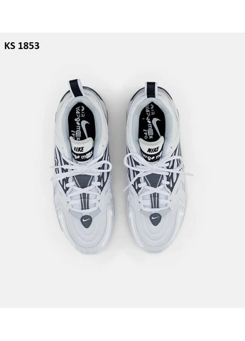 Білі літні кросівки nike air vapormax evo white black найк вапормакс No Brand