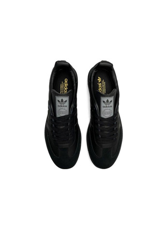 Черные демисезонные кроссовки мужские, вьетнам adidas Originals Samba All Black