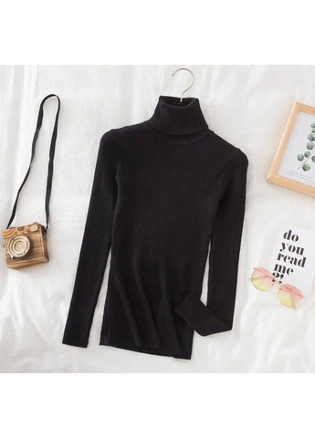 Жіночий в'язаний гольф у рубчик MonCher (362417356)