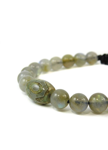 Браслет-шамбала "3 Ока" Агат, Лабрадор 15 Fursa fashion (322568554)