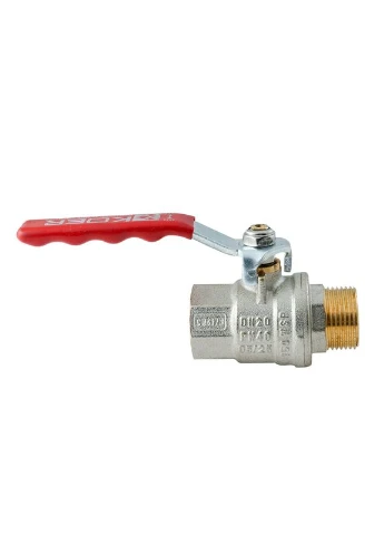 Кран кульовий ГШВ Extreme - 3/4" FM ручка "важіль" червона (KR5751) KOER KE.215-20 (388595263)