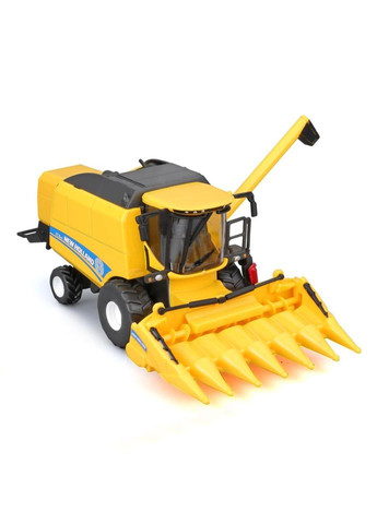 Автомодель комбайн Зернозбиральний "New Holland TC5.90" Bburago 18-31722 (1:24) No Brand (329897273)