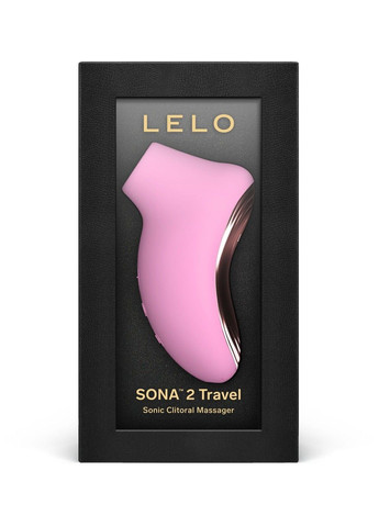Звуковой стимулятор клитора SONA 2 Travel Pink, тревел-версия, 12 режимов Lelo (315497731)