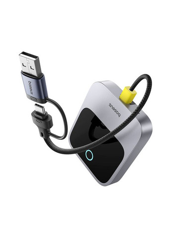 Адаптер SafeJourney Series Wireless CarPlay Adapter Space Grey (C10745100813-00) Baseus (361871441)