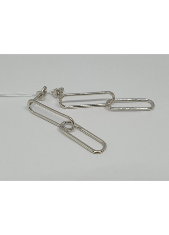 Срібні сережки-пуссети. 20198Р Vegas (370160420)