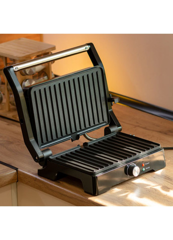 Электрогриль прижимной с антипригарным покрытием 1500 Вт Sokany SK-08026 Jooki (360920914)