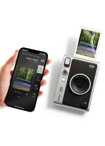 Подарочный набор камера Instax Mini EVO/Фотобумага 50 шт/Чехол/Фотоальбом 108 фото Черный Fujifilm (370674078)