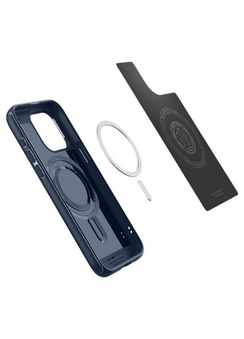 Чохол-накладка Mag Armor MagFit для Apple iPhone 15 Pro Navy Blue (ACS06737) Spigen (370622660)
