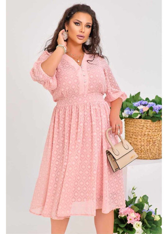 Розовое коктейльное платье "elegant charm" 22024 розовая Tanita-Romario