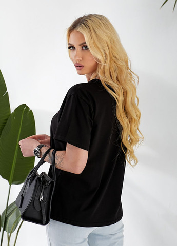 Футболка женская оверсайз с вышивкой лимона No Brand - (329651472)