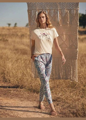 Женские брюки летние джогера ecovero, размер 36/38(s), разноцветные Esmara (342371762)