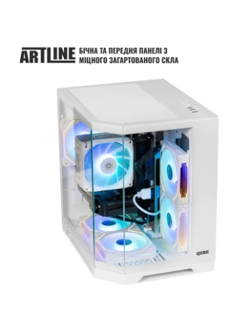 Комп'ютер Gaming X63WHITE Windows 11 Home (X63WHITEv41Win) ARTLINE (377473331)
