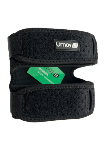 Бандаж для коліна універсальний V-подібний чорний Umay (317955992)