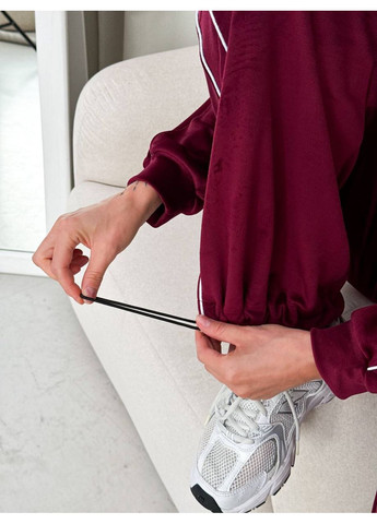 Стильный женский велюровый костюм с двойной змейкой Україна (355889572)