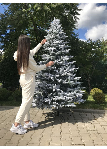 Ёлка литая SGH Classic Mix 220 см заснеженная HVOYA (366963895)