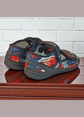 Ортопедичні відкриті тапочки капчики текстильні босоніжки на липучках валді Адам Waldi (345647888)