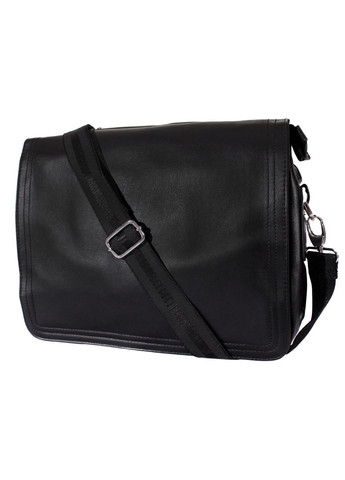 Чоловіча сумка зі штучної шкіри E30914 Чорна No Brand (370848530)