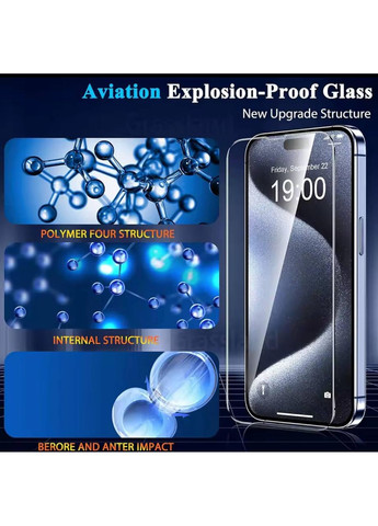 Захисне скло для IPhone 16 Pro Max (4 шт) No Brand (361376912)