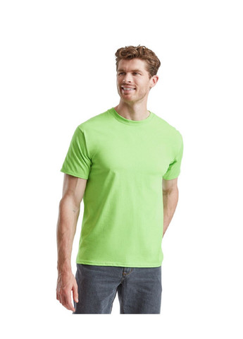 Лайм футболка чоловіча valueweight (06103603ms) з коротким рукавом Fruit of the Loom