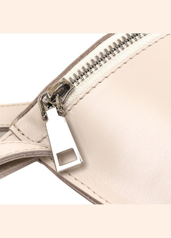 Сумка через плече бананка шкіряна жіноча 16391 Бежевий Shvigel (302008565)