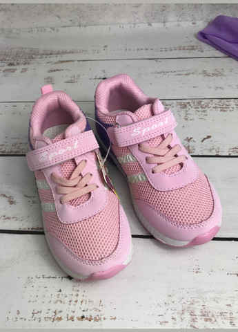 Рожеві всесезонні кросівки дитячі для дівчинки рожевий (101) Jong Golf