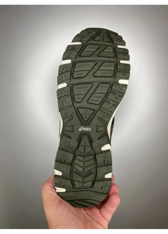 Зелені літні кросівки asics gel khaki gore tex асікс гель зелені No Brand