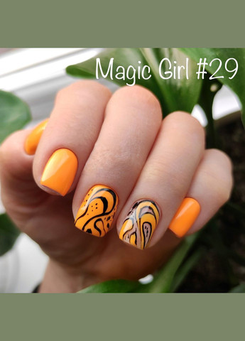 Гель-лак 28 шафрановый 8 мл Magic Girl (303635342)