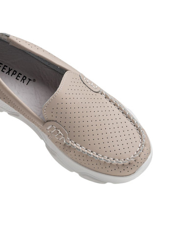 Бежевые мокасины (2432та) Lifexpert