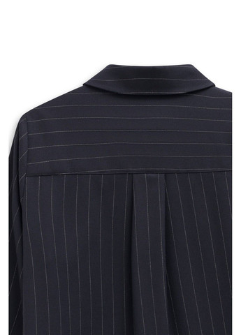 Синяя женская рубашка синий на запах Bugatti