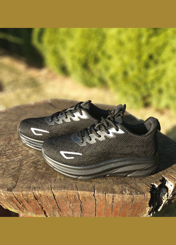 Стильные кроссовки No Brand чёрные демисезоны (322929597)