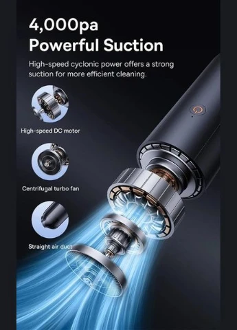 Беспроводной авто пылесос A0 Pro Car Vacuum Cleaner Baseus (303106318)