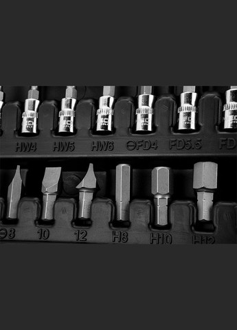 Набор инструментов (1/2", 1/4", 94 предметов) торцевые головки с трещоткой (23931) Neo Tools (271960913)