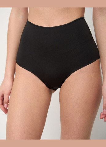 Жіночі чорні трусики із високою посадкою 5 шт. Nicoletta (322126964)