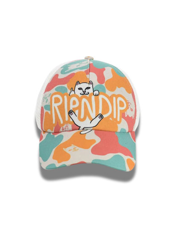 Літня кепка із сіткою Ріпндіп / Ripndip Lord Nermal No Brand Кепка із сіткою та принтом (334673698)